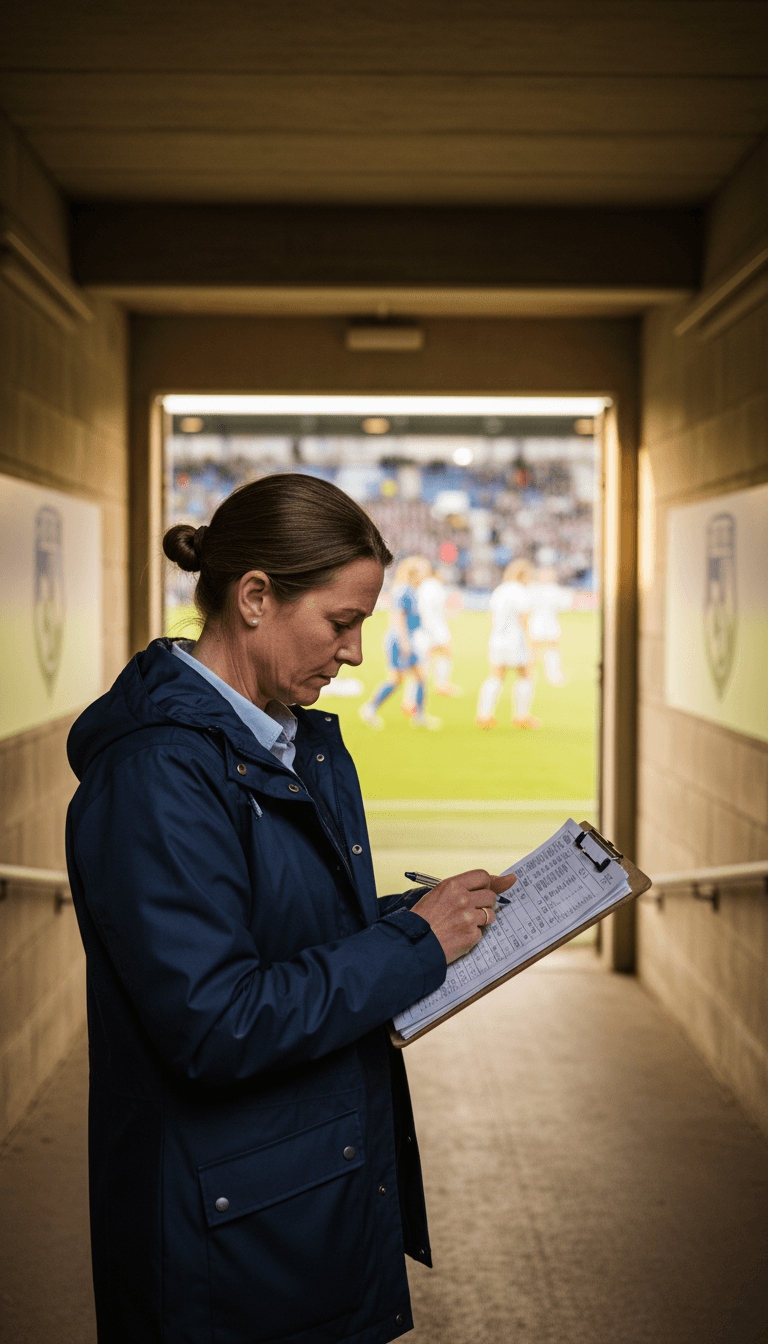 Conseiller de NEX'O FOOTBALL CONSEIL observant un match dans un stade à Lyon
